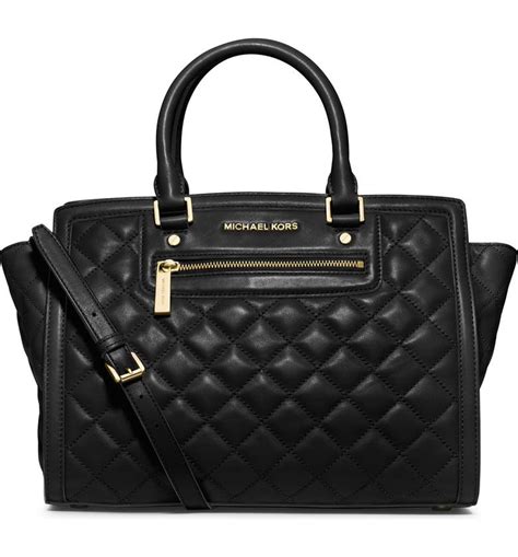 michael kors selma satchel colors|selma leather satchel.